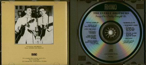 Songs Our Daddy Taught Us (CD)