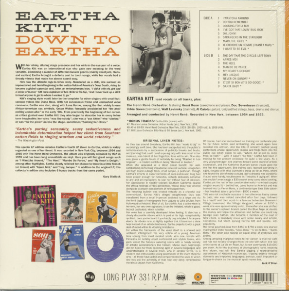 Down To Eartha (LP, 180g colored Vinyl, Ltd.)