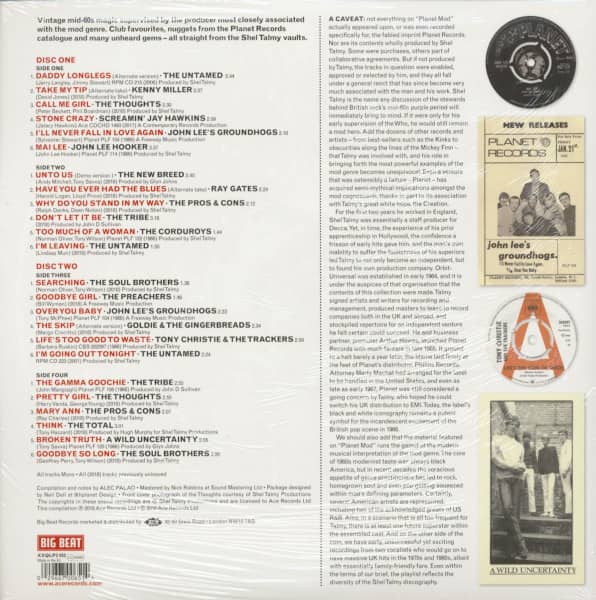 Planet Mod - The Shel Talmy Vaults (2-LP)