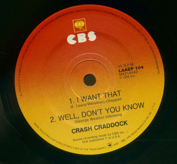 Boom Boom Baby (7inch, 45rpm, SC, PS, EP)
