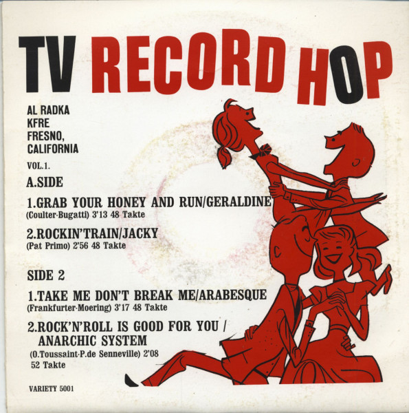 TV Record Hop Vol.1 (7inch, 45rpm, EP)