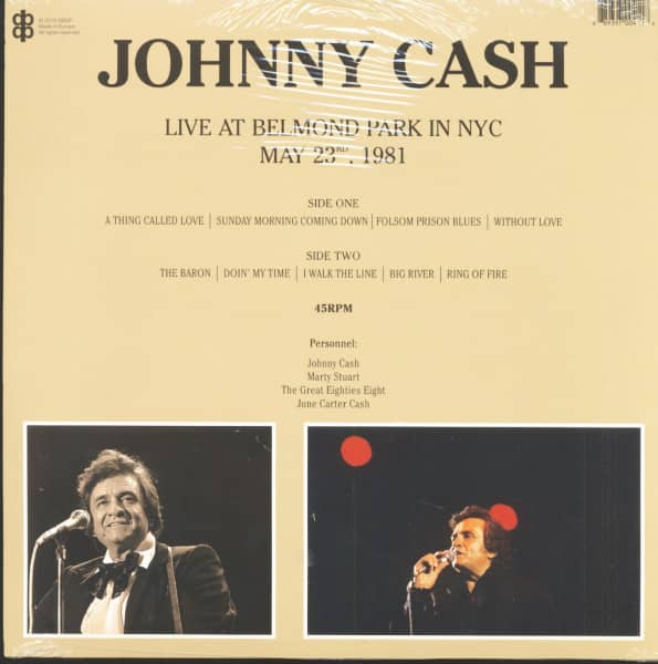 Live At Belmond Park In NYC May 23rd, 1981 (LP, 45rpm)