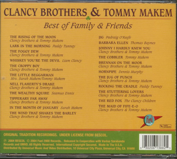 Best Of Family & Friends (CD)