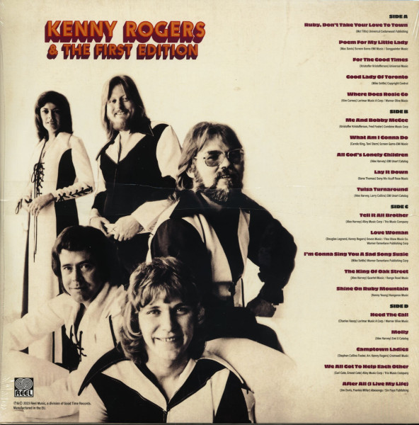 Kenny Rogers & The First Edition (2-LP, colored Vinyl)