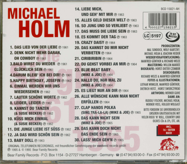 Die Singles 1961-1965