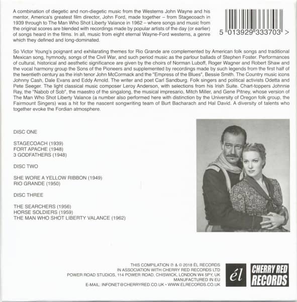 Music From The Westerns Of John Wayne & John Ford (3-CD)