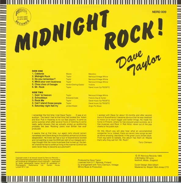 Midnight Rock! (LP)