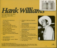 Preview: Let's Turn Back The Years - Complete Hank Williams Vol.7 (CD) Preview: Let's Turn Back The Years - Complete Hank Williams Vol.7 (CD)