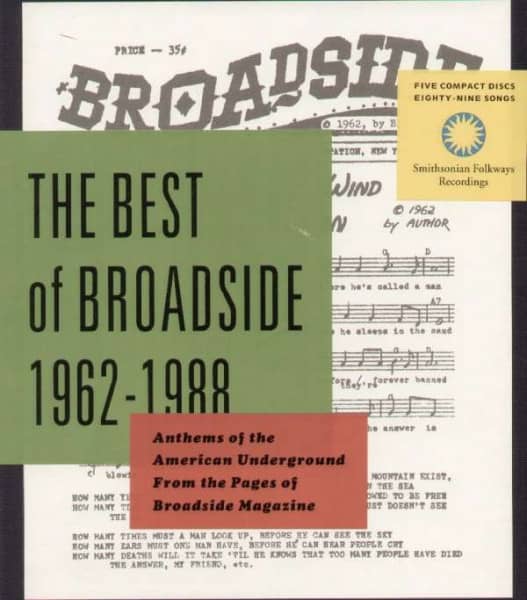 The Best of Broadside 1962-1988: Anthems of the American Underground from the Pages of Broadside Magazine (5-CD)