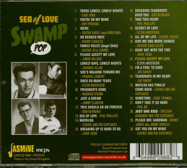 Sea Of Love - Swamp Pop (CD)