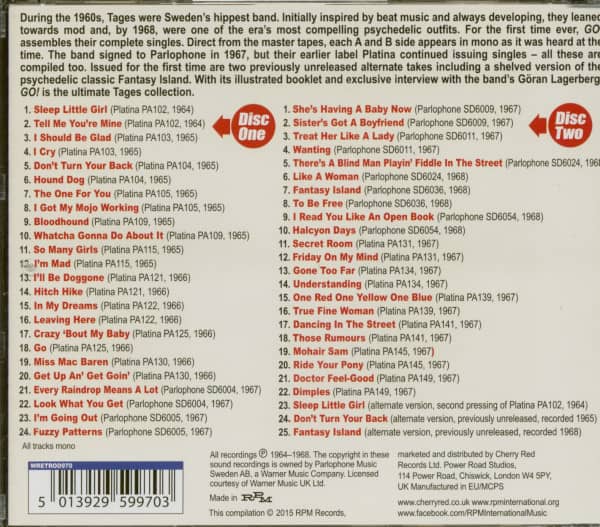 Go! The Complete Singles (2-CD)