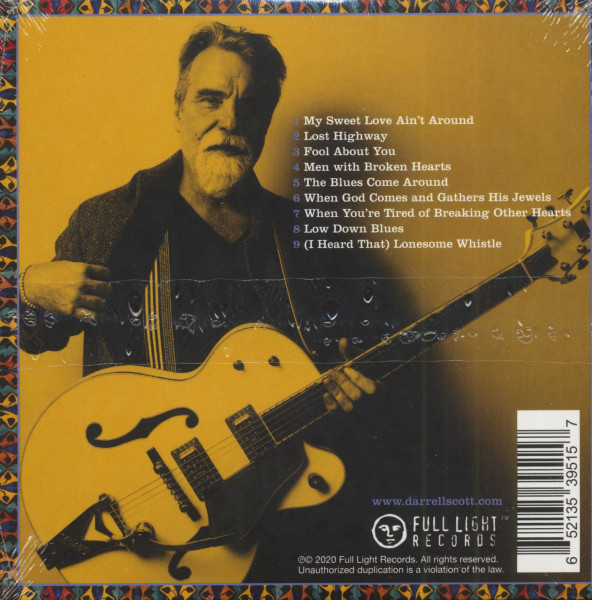 Darrell Scott Sings The Blues Of Hank Williams (CD)