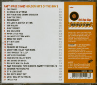 Preview: Patti Page Sings Golden Hits Of The Boys (CD) Preview: Patti Page Sings Golden Hits Of The Boys (CD)