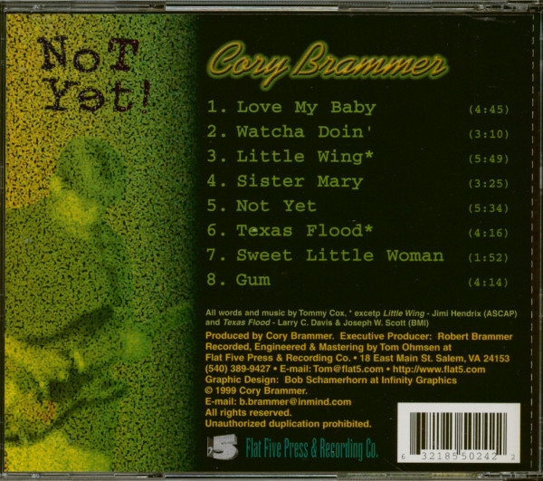 Not Yet (CD)