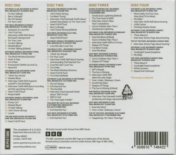 The Ultimate Live At The BBC (4-CD)