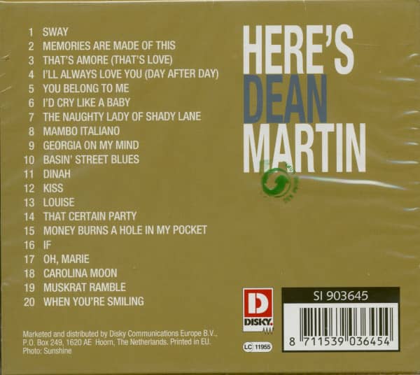 Here's Dean Martin (CD)