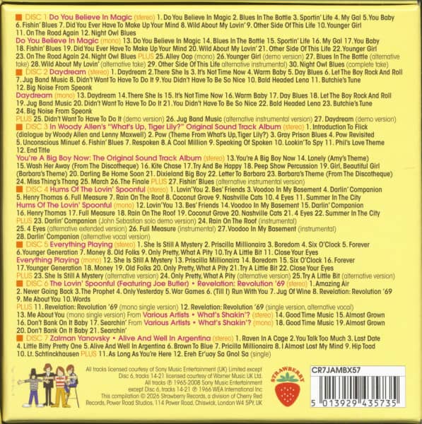 What A Day For A Daydream - The Complete Recordings 1965-1969 (7-CD Box)