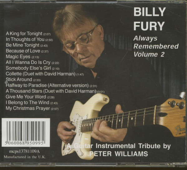 Billy Fury - Always Remembered, Vol.2 (CD)