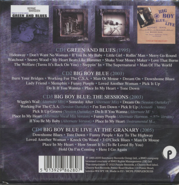Big Boy Blues & Green (4-CD Box-Set)