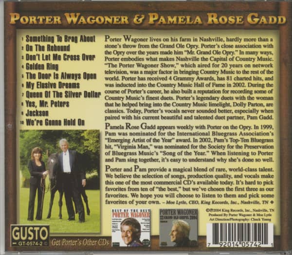 Porter & Pam - Something To Brag About (CD)