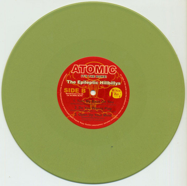 Atomic - It's The Bomb (10inch LP, colored Vinyl)