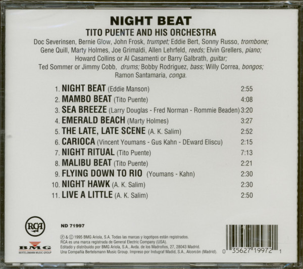 Night Beat (CD)