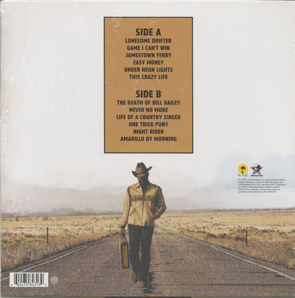 Lonesome Drifter (LP, 180g Vinyl)