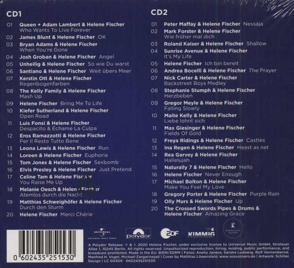 Die Helene Fischer Show - Meine Schönsten Momente Vol.1 (2-CD)