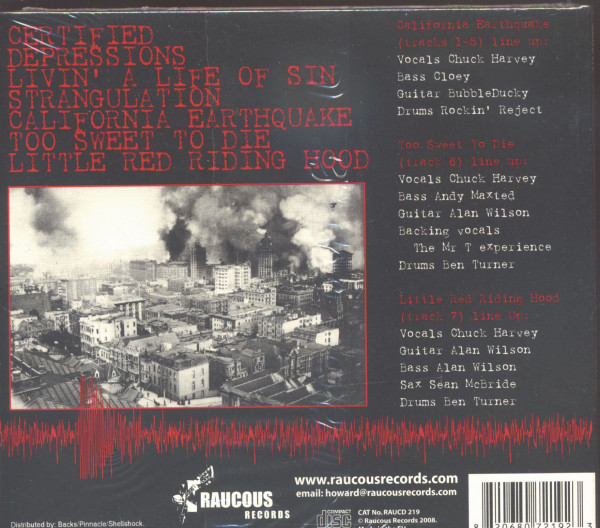 California Earthquake (CD)