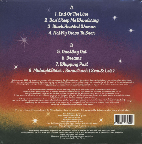 Plays The Allman Brothers Band II (LP)