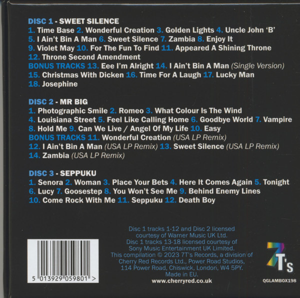 The Albums 1976-78 (3-CD Box-Set)