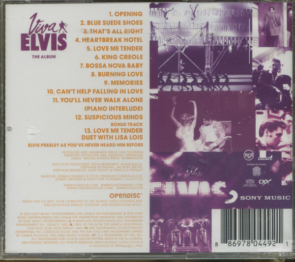 Viva Elvis - The Album (CD, Dutch Edition)