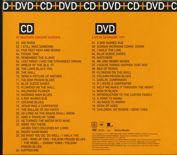 At Madison Square Garden - Live in Denmark 1971 (CD + DVD)
