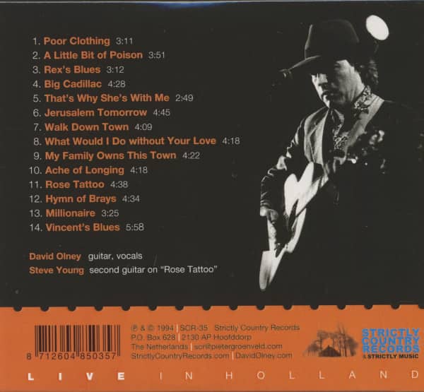 Live In Holland (CD)