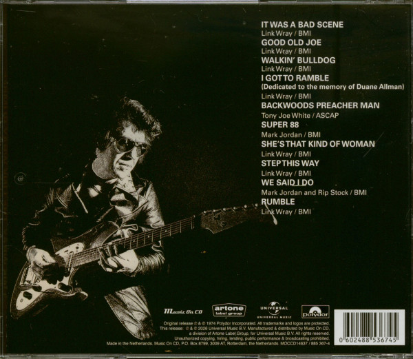 The Link Wray Rumble (CD)