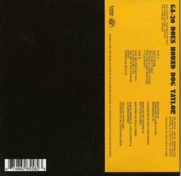 Try It...You Might Like It: GA-20 Does Hound Dog Taylor(CD)