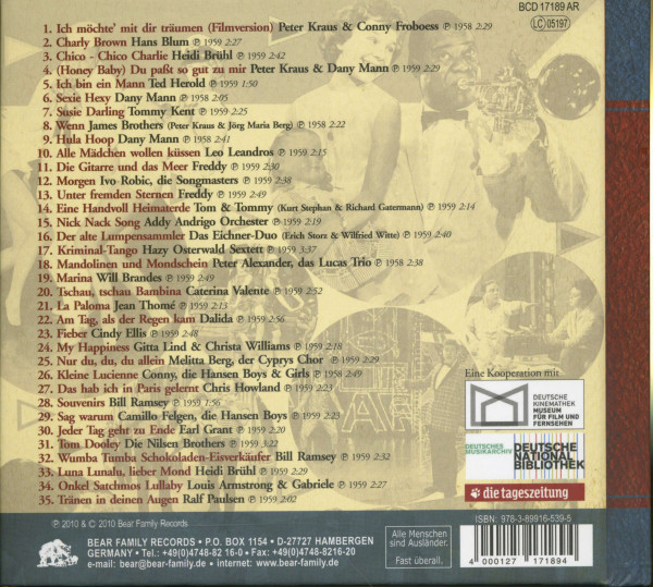 1959 Schlager im Spiegel der Zeit (CD)