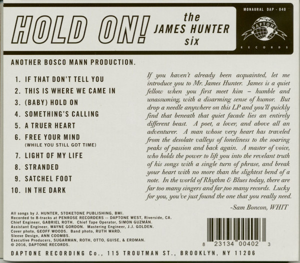 Hold On! (CD)