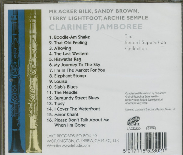 Clarinet Jamboree (CD)