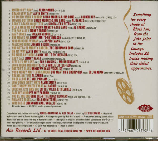 Music City Blues & Rhythm (CD)