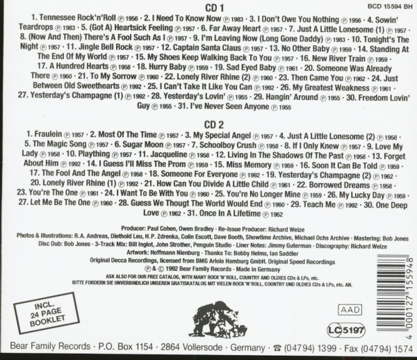 Fraulein - The Classic Years (2-CD)