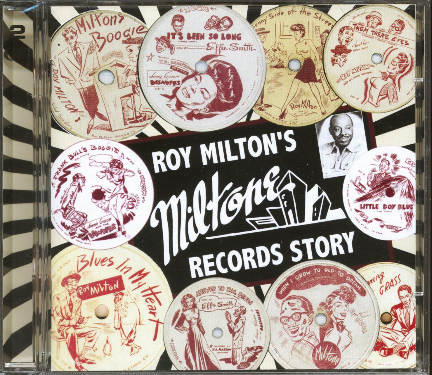 Roy Milton & Others CD Miltone Records Story (2CD) Bear Family Records