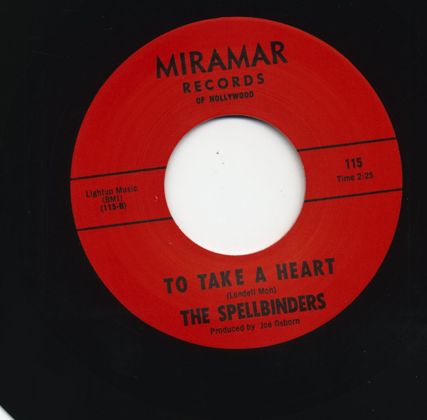 Casting My Spell - To Take A Heart ((7inch, 45rpm)