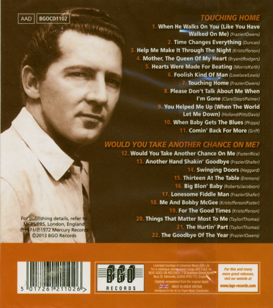 Touching Home - Would You Take Another Chance On Me? (CD)