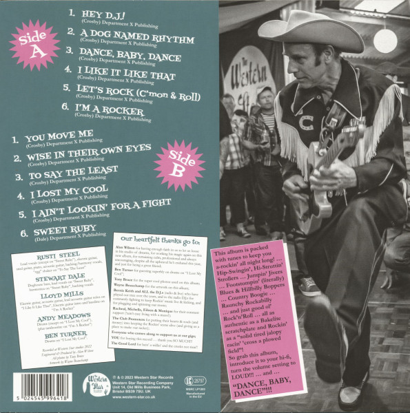 Hey DJ! ... it's Rusti Steel & The Star Tones (LP)