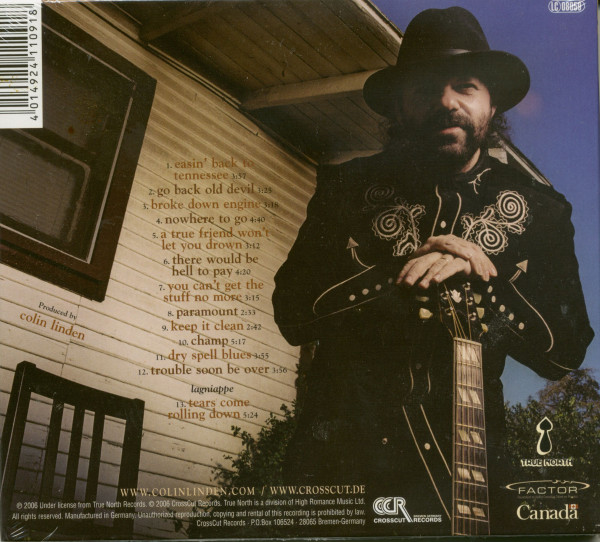 Easin' Back To Tennessee (CD)
