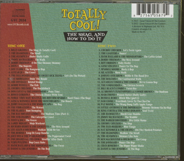 Totally Cool - The Shag, And How...(2-CD)