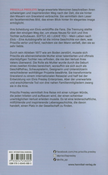 Softly, As I Leave You (Buch)