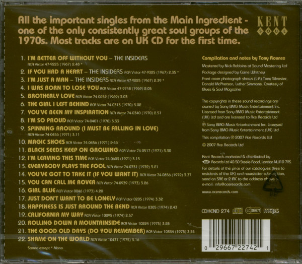 Spinning Around - The Singles 1967-1975 (CD)