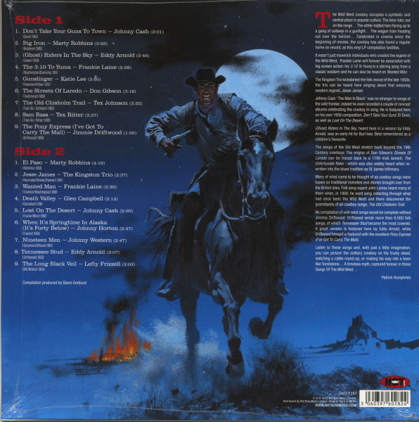 Songs of the Wild West (LP)